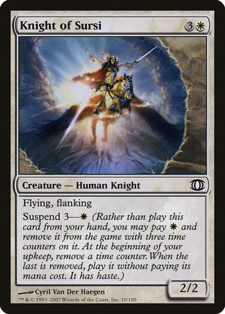 Knight of Sursi [Future Sight] | Good Games Cannington
