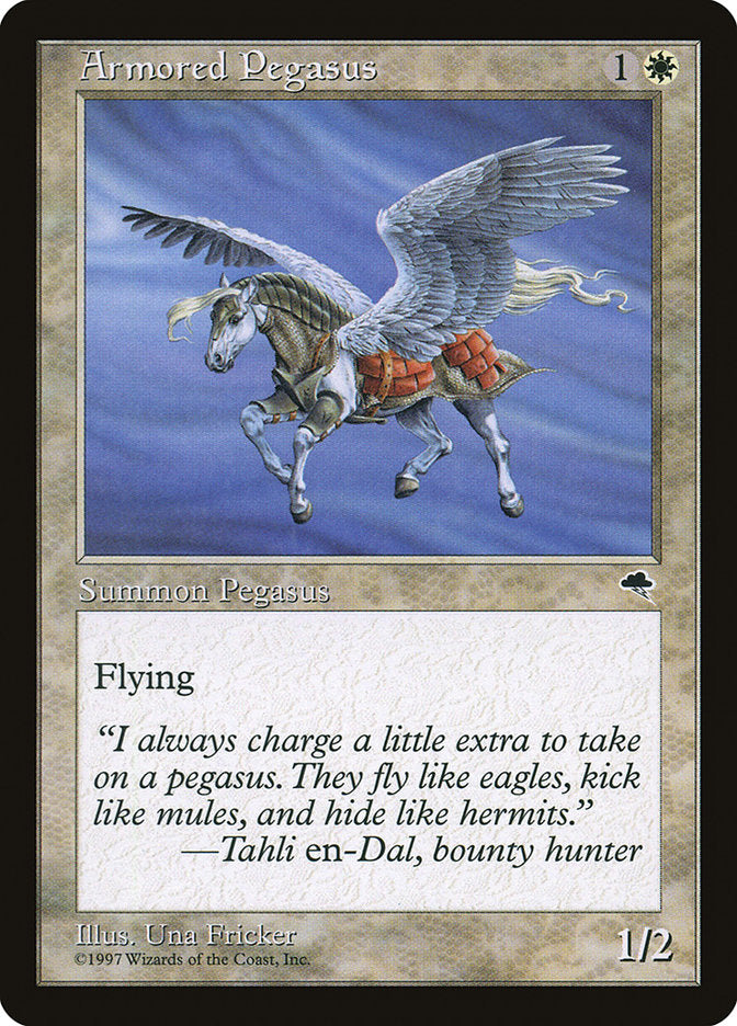 Armored Pegasus [Tempest] | Good Games Cannington