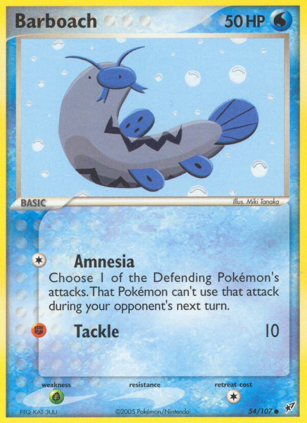 Barboach (54/107) [EX: Deoxys] | Good Games Cannington