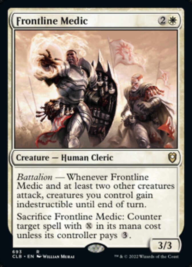 Frontline Medic [Commander Legends: Battle for Baldur's Gate] | Good Games Cannington