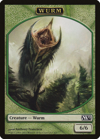 Wurm Token [Magic 2012 Tokens] | Good Games Cannington