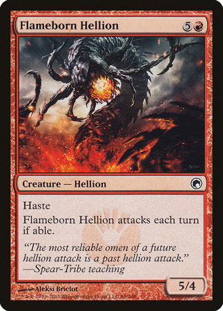 Flameborn Hellion [Scars of Mirrodin] | Good Games Cannington