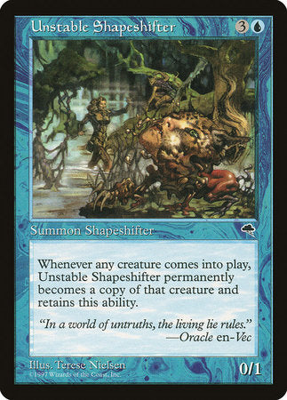Unstable Shapeshifter [Tempest] | Good Games Cannington