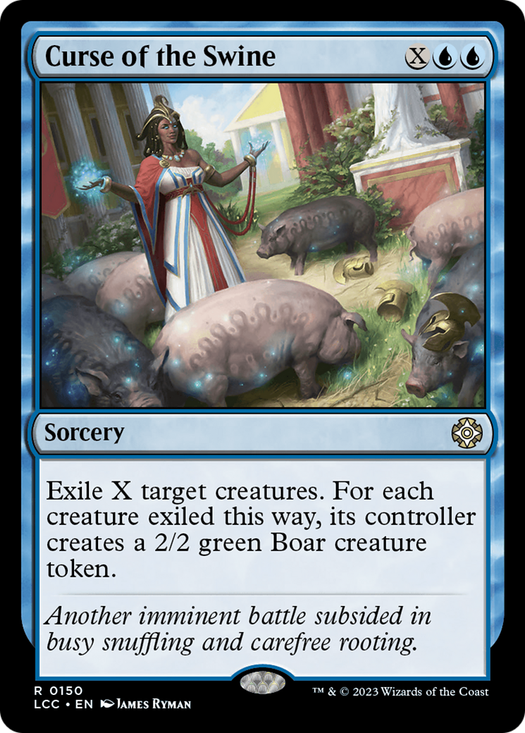Curse of the Swine [The Lost Caverns of Ixalan Commander] | Good Games Cannington