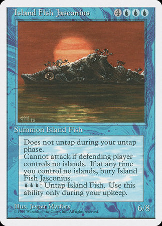 Island Fish Jasconius [Fourth Edition] | Good Games Cannington