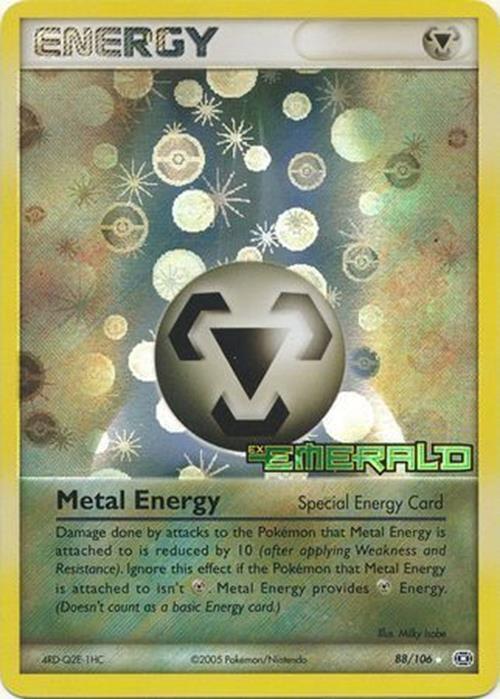 Metal Energy (88/106) (Stamped) [EX: Emerald] | Good Games Cannington