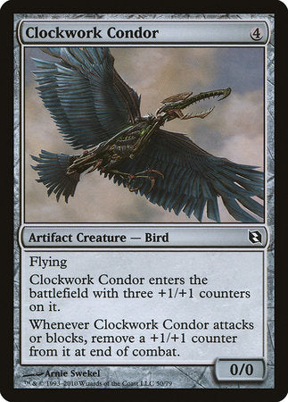 Clockwork Condor [Duel Decks: Elspeth vs. Tezzeret] | Good Games Cannington