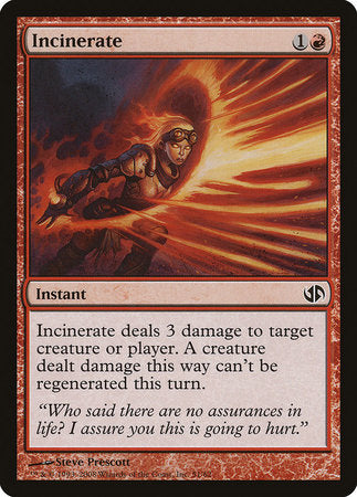 Incinerate [Duel Decks: Jace vs. Chandra] | Good Games Cannington
