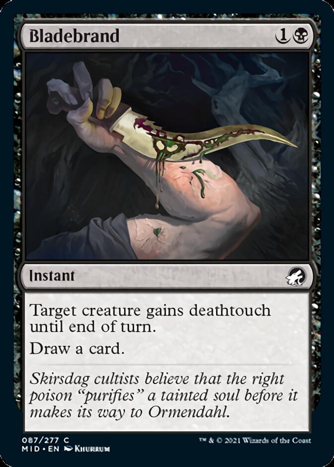 Bladebrand [Innistrad: Midnight Hunt] | Good Games Cannington