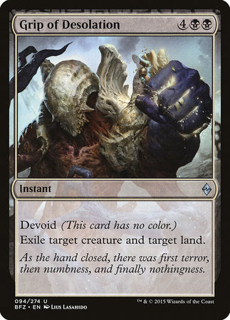 Grip of Desolation [Battle for Zendikar] | Good Games Cannington