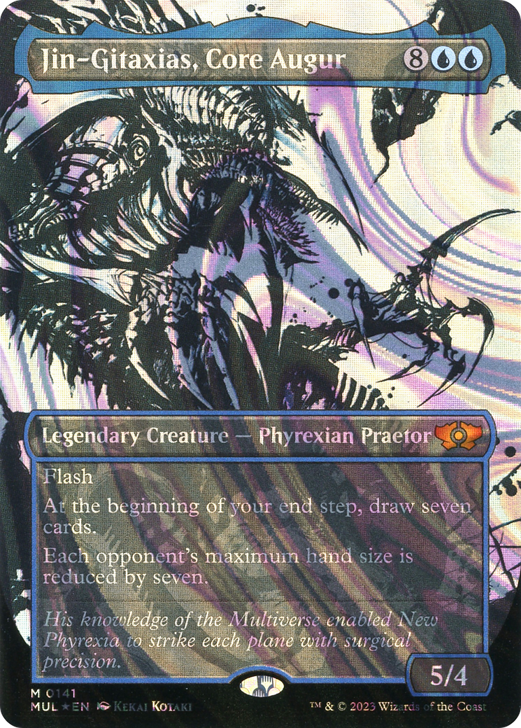Jin-Gitaxias, Core Augur (Halo Foil) [Multiverse Legends] | Good Games Cannington
