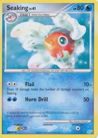 Seaking (7/12) [Diamond & Pearl: Trainer Kit - Manaphy] | Good Games Cannington