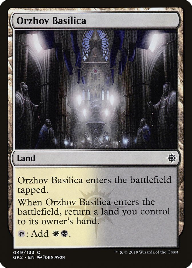 Orzhov Basilica [Ravnica Allegiance Guild Kit] | Good Games Cannington