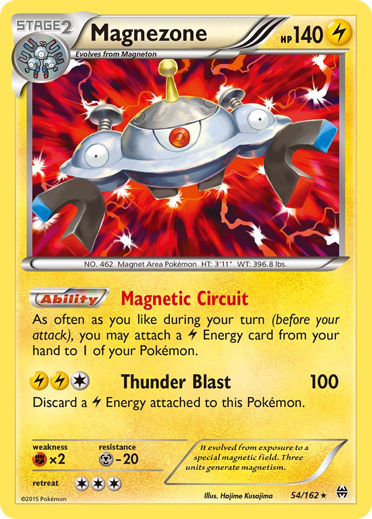 Magnezone (54/162) (Theme Deck Exclusive) [XY: BREAKthrough] | Good Games Cannington