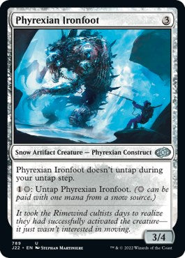 Phyrexian Ironfoot [Jumpstart 2022] | Good Games Cannington