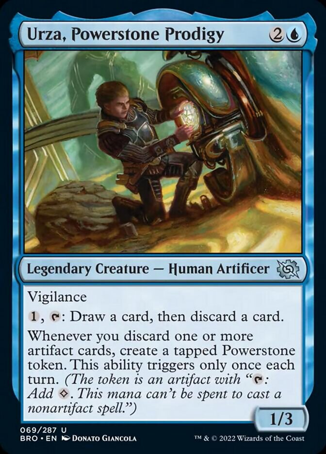 Urza, Powerstone Prodigy [The Brothers' War] | Good Games Cannington