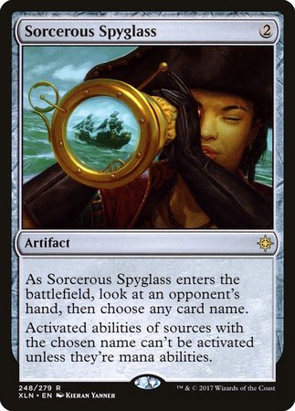 Sorcerous Spyglass [Ixalan] | Good Games Cannington