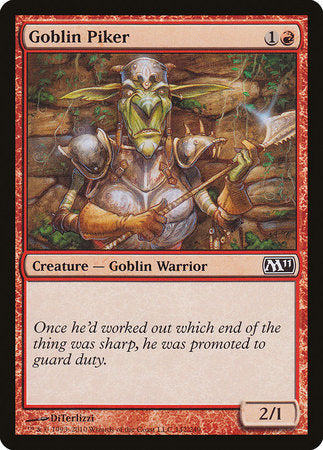 Goblin Piker [Magic 2011] | Good Games Cannington