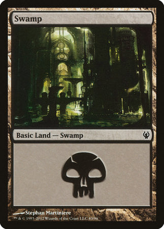Swamp (83) [Duel Decks: Izzet vs. Golgari] | Good Games Cannington