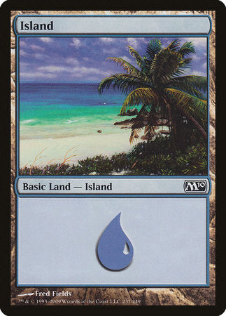 Island (237) [Magic 2010] | Good Games Cannington