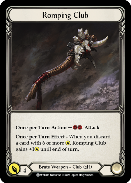 Dawnblade // Romping Club [U-WTR115 // U-WTR003] (Welcome to Rathe Unlimited)  Unlimited Normal | Good Games Cannington