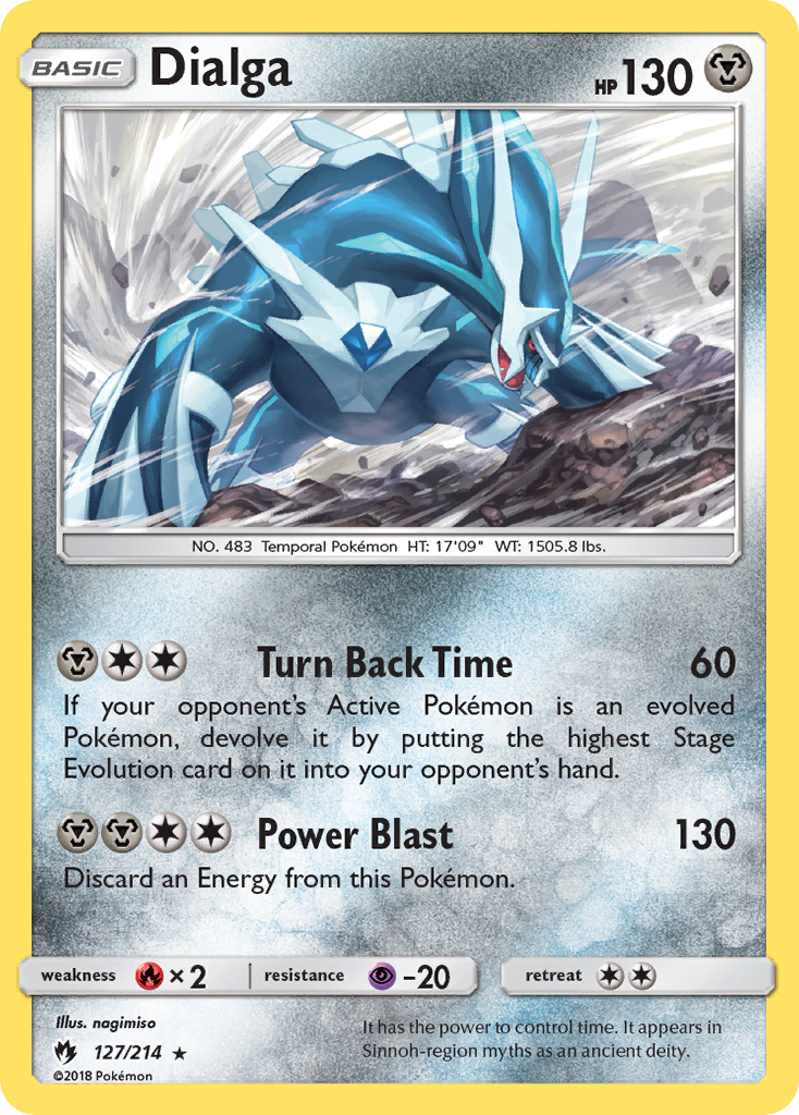 Dialga (127/214) [Sun & Moon: Lost Thunder] | Good Games Cannington