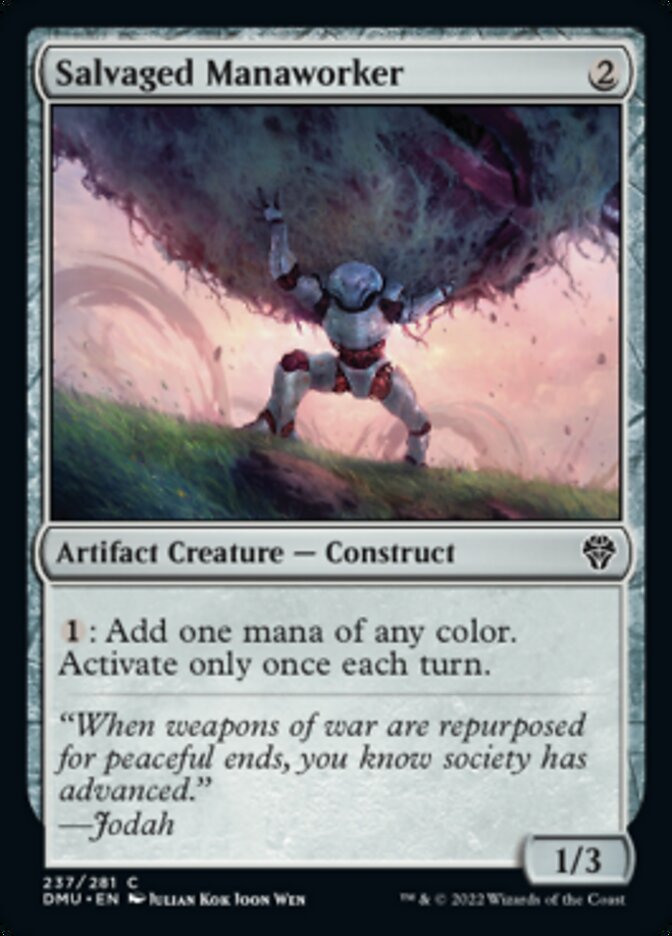 Salvaged Manaworker [Dominaria United] | Good Games Cannington