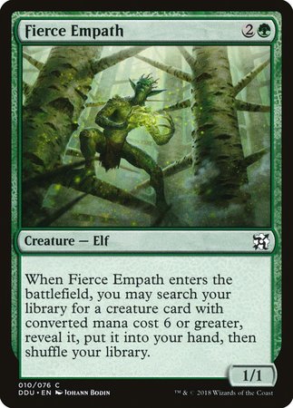 Fierce Empath [Duel Decks: Elves vs. Inventors] | Good Games Cannington