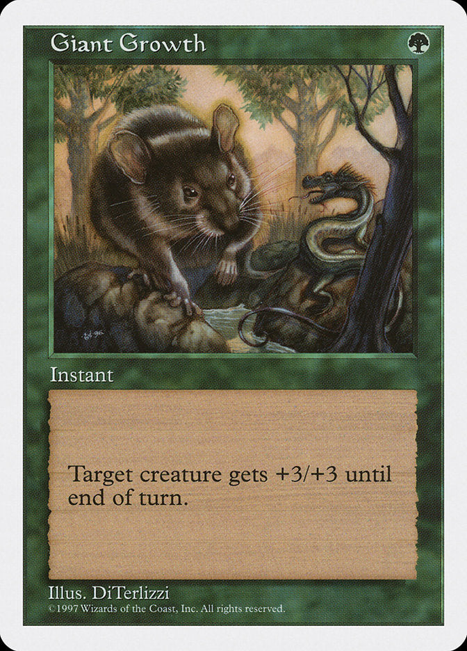 Giant Growth [Fifth Edition] | Good Games Cannington