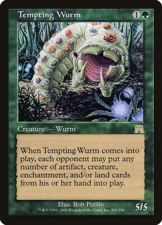 Tempting Wurm [Onslaught] | Good Games Cannington