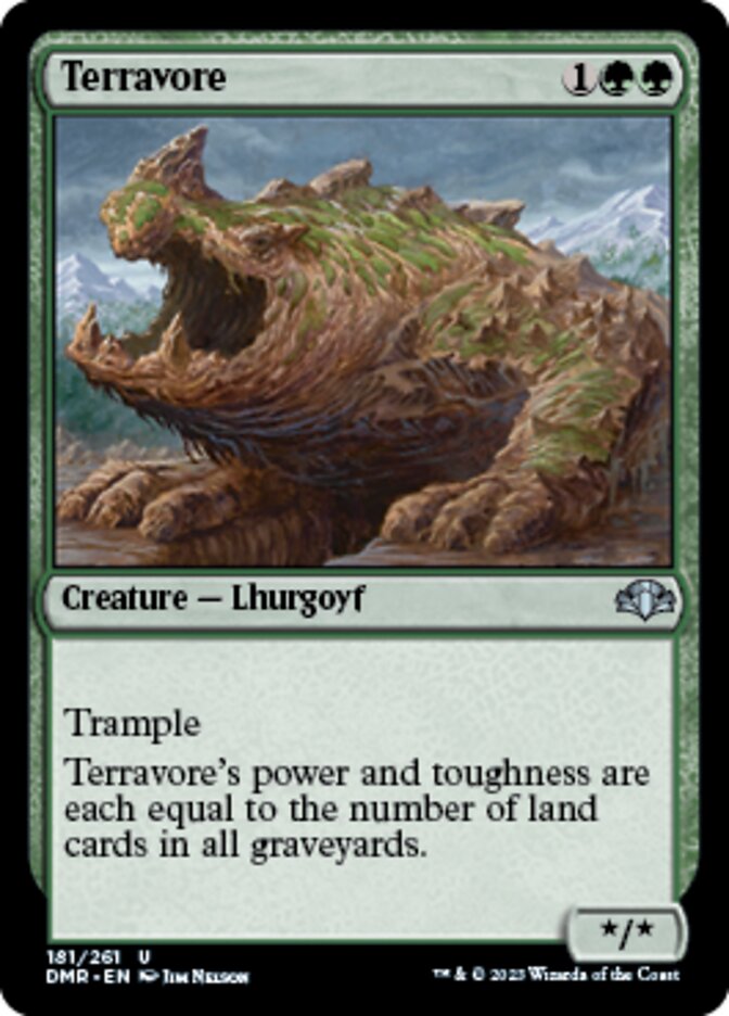 Terravore [Dominaria Remastered] | Good Games Cannington