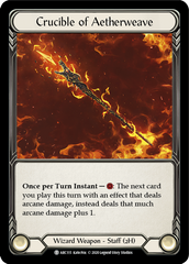 Crucible of Aetherweave // Death Dealer [U-ARC115 // U-ARC040] (Arcane Rising Unlimited)  Unlimited Normal | Good Games Cannington