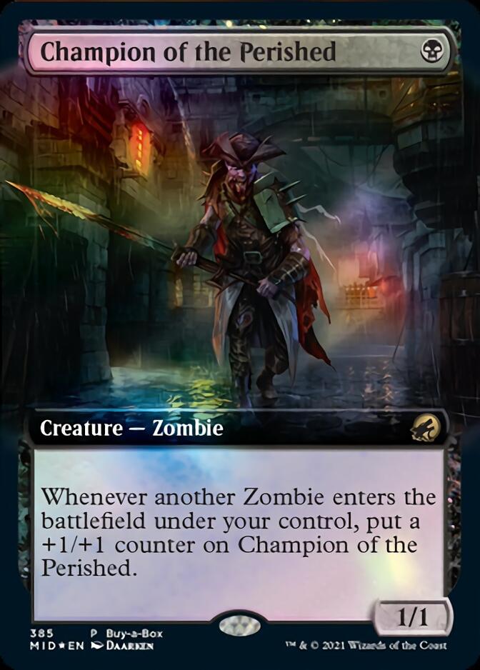 Champion of the Perished (Buy-A-Box) [Innistrad: Midnight Hunt] | Good Games Cannington