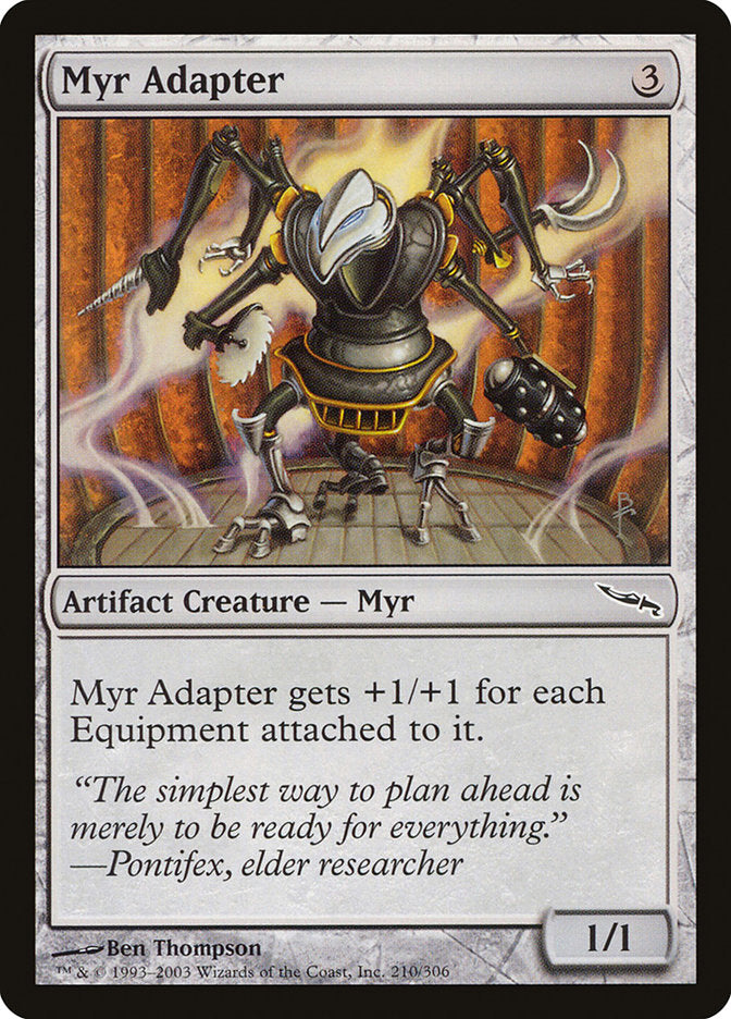 Myr Adapter [Mirrodin] | Good Games Cannington