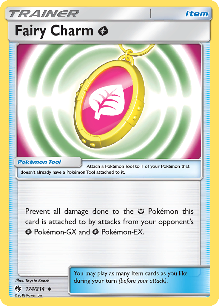 Fairy Charm Grass (174/214) [Sun & Moon: Lost Thunder] | Good Games Cannington