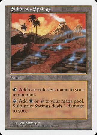 Sulfurous Springs [Fifth Edition] | Good Games Cannington