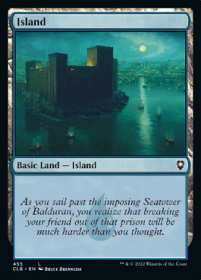 Island (455) [Commander Legends: Battle for Baldur's Gate] | Good Games Cannington