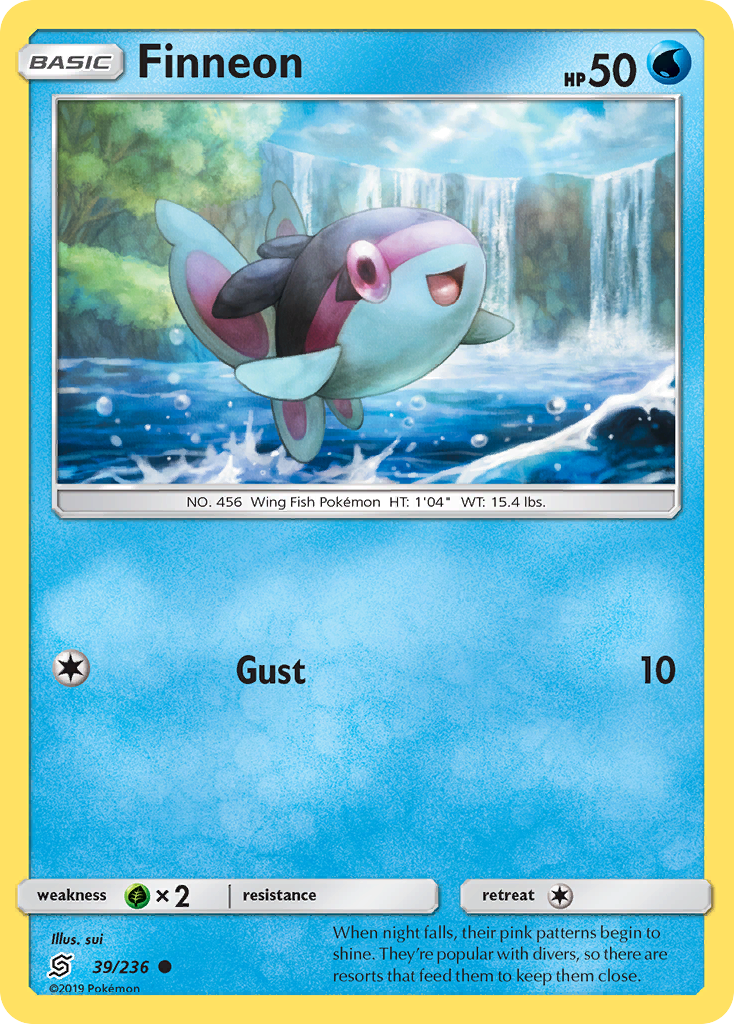 Finneon (39/236) [Sun & Moon: Unified Minds] | Good Games Cannington