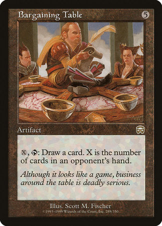 Bargaining Table [Mercadian Masques] | Good Games Cannington
