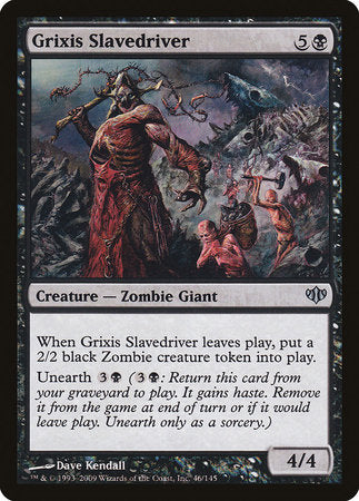 Grixis Slavedriver [Conflux] | Good Games Cannington