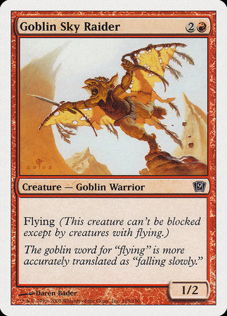 Goblin Sky Raider [Ninth Edition] | Good Games Cannington