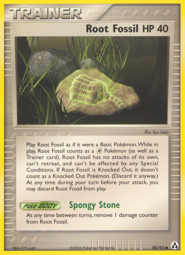 Root Fossil (80/92) [EX: Legend Maker] | Good Games Cannington