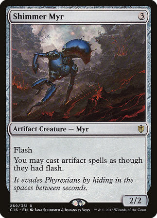 Shimmer Myr [Commander 2016] | Good Games Cannington