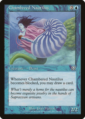 Chambered Nautilus [Mercadian Masques] | Good Games Cannington