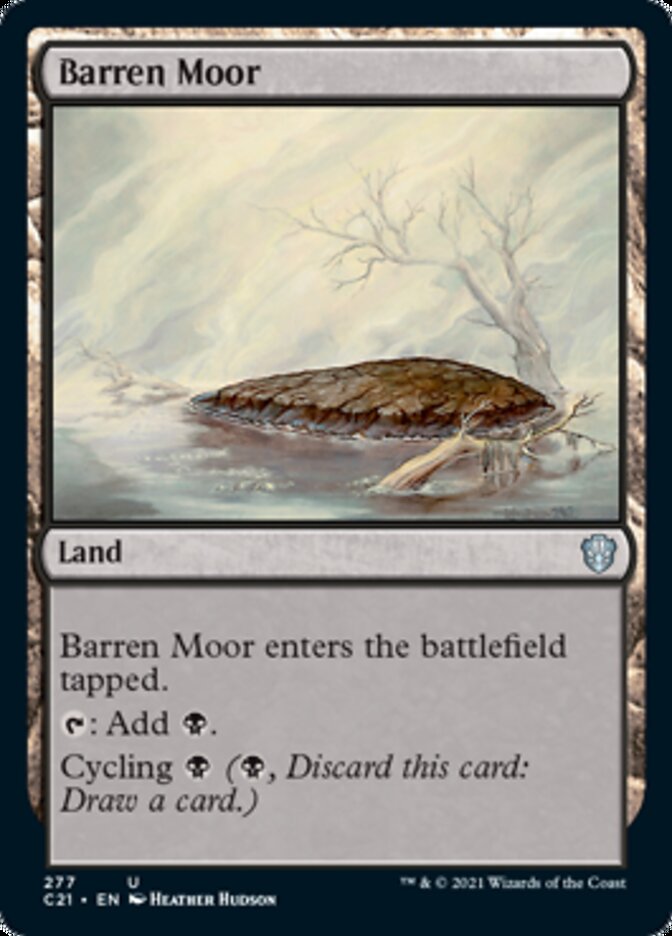 Barren Moor [Commander 2021] | Good Games Cannington