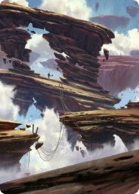 Boulderloft Pathway Art Card [Zendikar Rising Art Series] | Good Games Cannington