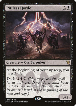 Pitiless Horde [Dragons of Tarkir] | Good Games Cannington