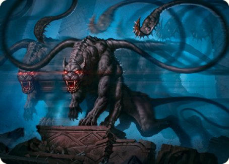 Displacer Beast Art Card [Dungeons & Dragons: Adventures in the Forgotten Realms Art Series] | Good Games Cannington