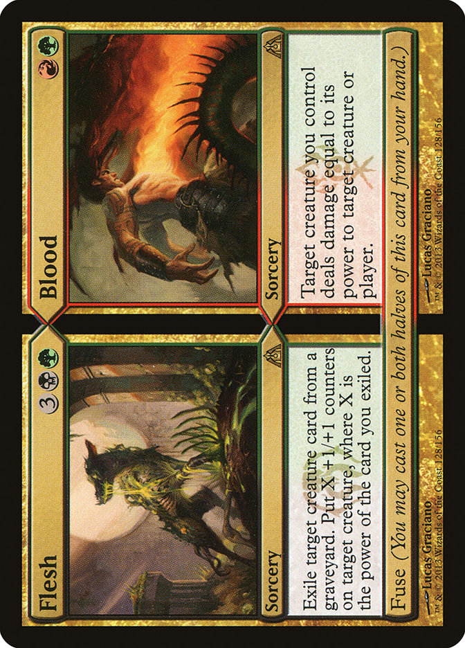 Flesh // Blood [Dragon's Maze] | Good Games Cannington