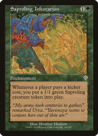 Saproling Infestation [Invasion] | Good Games Cannington